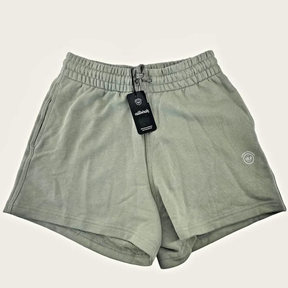 Allbirds R&R Sweat Shorts in Hazy Pine - Picture 2 of 3